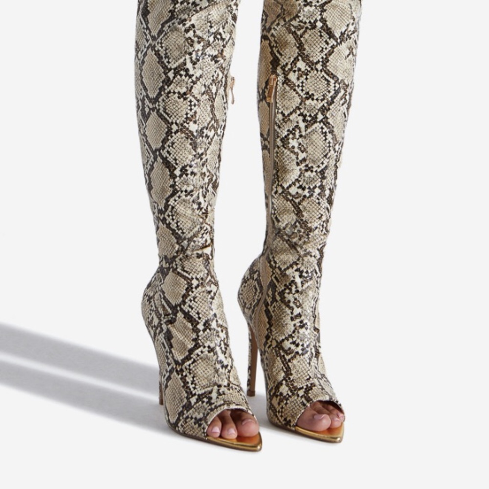 Peep Toe Boots
